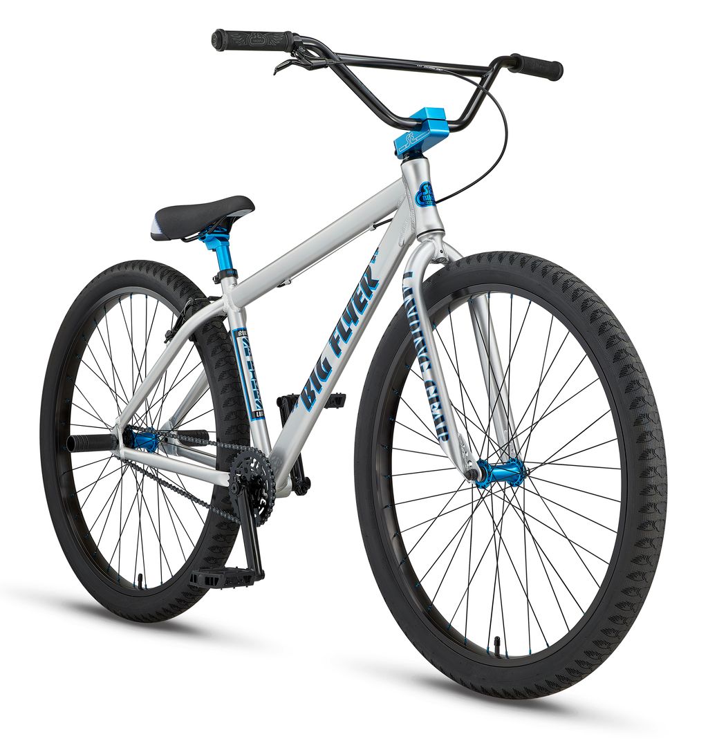 Rower SE Bikes Big Flyer 29" Iced Out Silver Singlespeed | RideHub