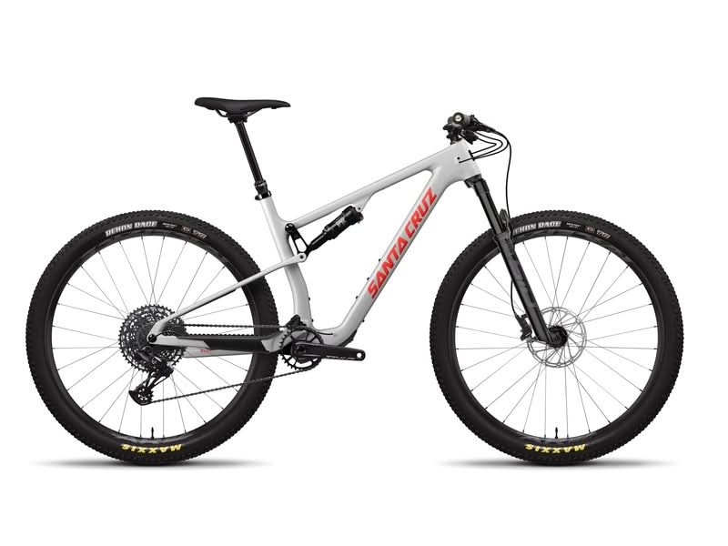 Rower Santa Cruz Blur 4 C 29 24 R Trail Matte Silver L