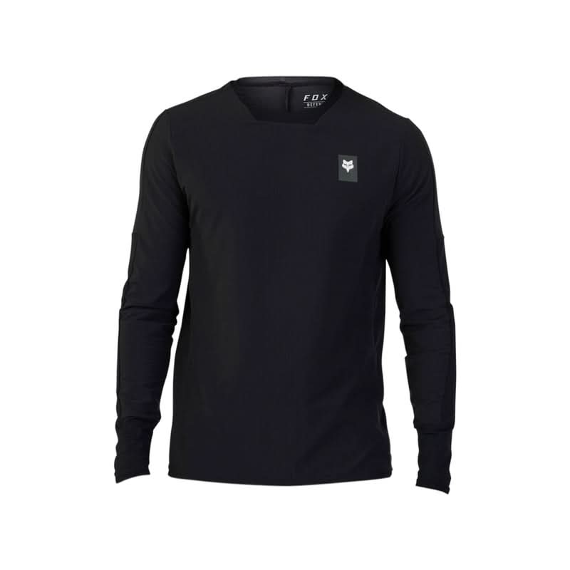 Koszulka Rowerowa Z Długim Rękawem Fox Defend Thermal Black | RideHub