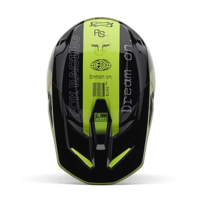 Kask Fox V1 Race Spec Pale Green