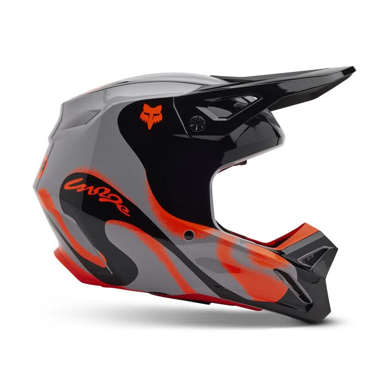 Kask Fox V1 Emotion Steel Grey
