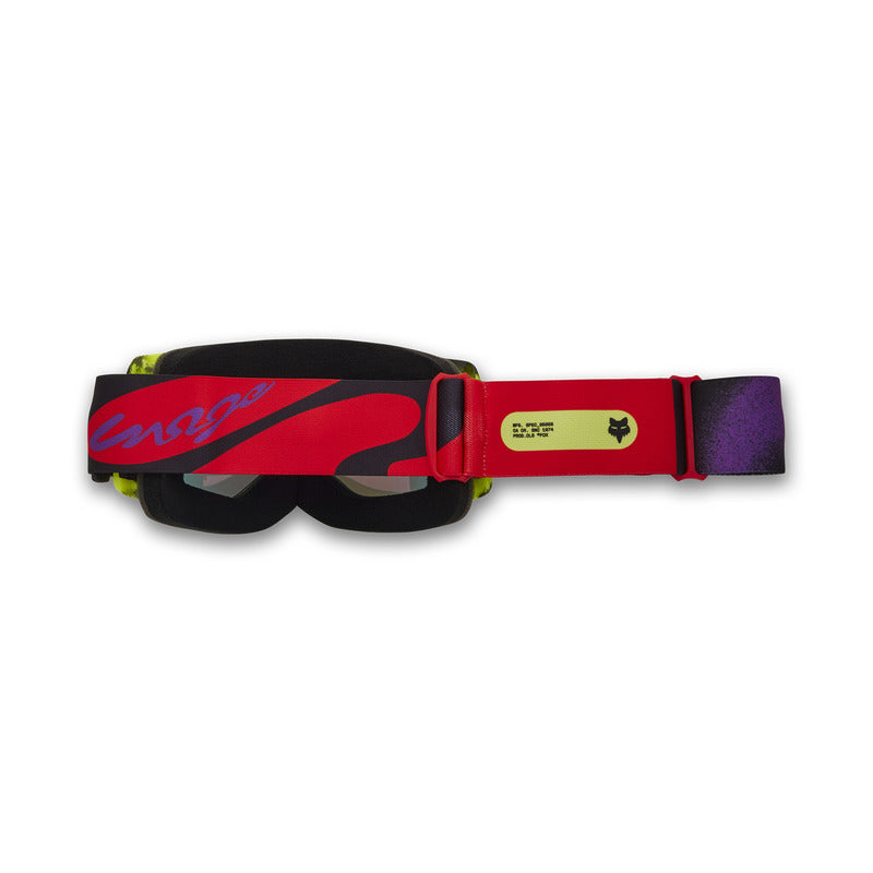 Gogle Fox Main Emotion Goggle-Sparkfluorescent Red