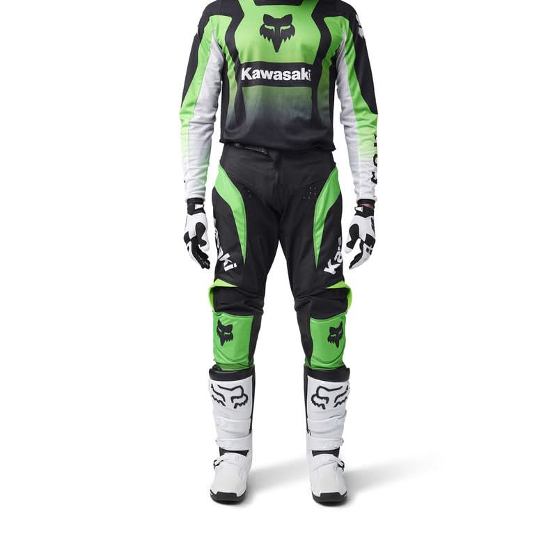 Spodnie Fox 180 Kawasaki Fluo | RideHub