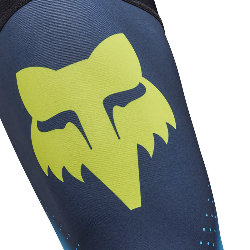 Skarpety Fox Flexair Knee Brace Sock Fluorescent Yellow | RideHub