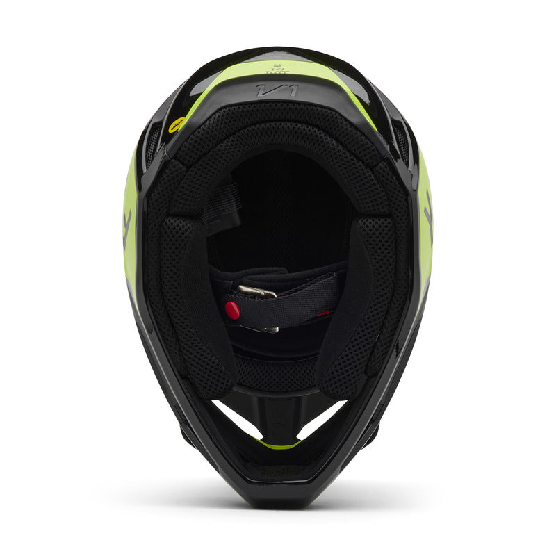 Kask Fox Junior V1 Lean Grey/Yellow