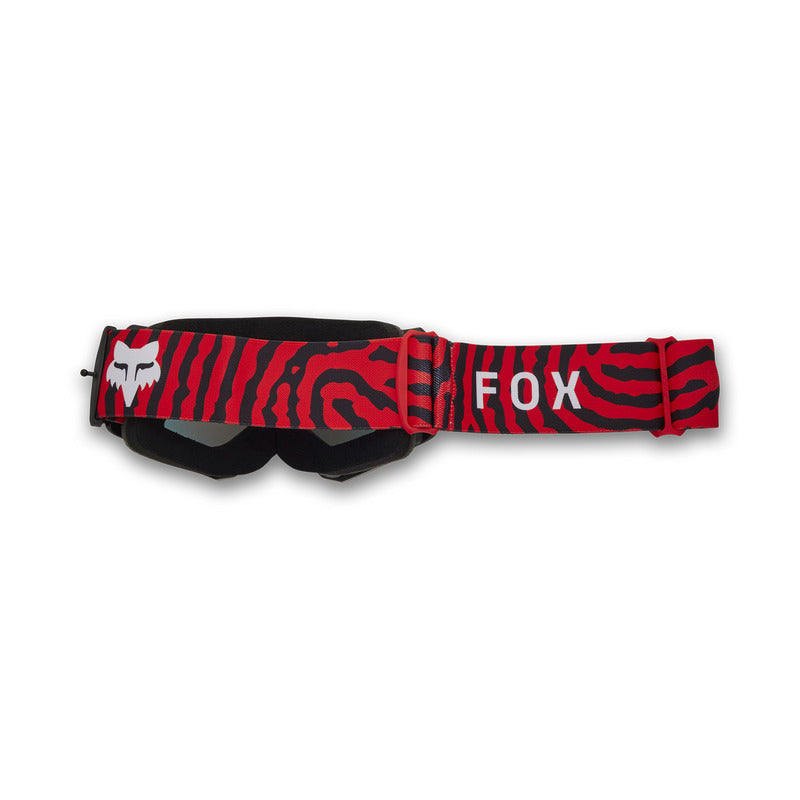 Gogle Fox Junior Main Impresn Ggl-Sparkfluorescent Red