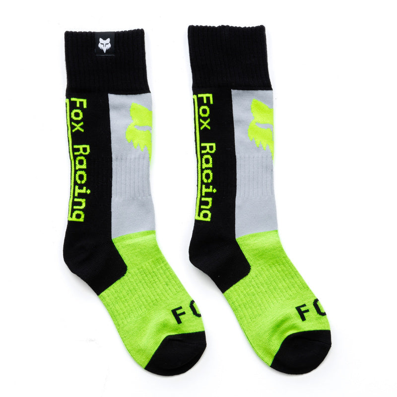 Skarpety Fox Junior 180 Lean Fluo Yellow | RideHub