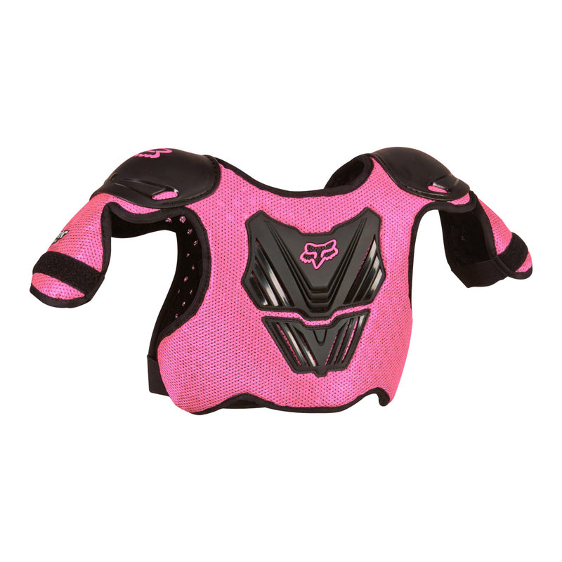 Ochraniacz Klatki Piersiowej Fox Junior Peewee Titan Roost Deflector Black/Pink