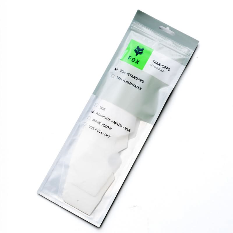 Zrywki Fox Mx24 Arspc/Main Std Tear Off 20Pk Clear