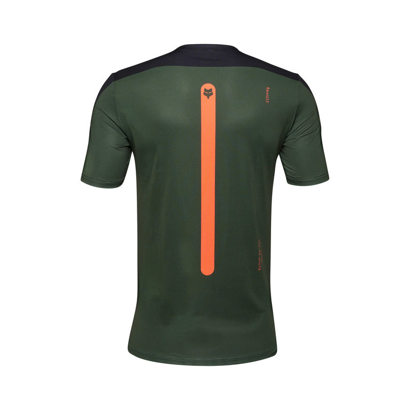 Koszulka Rowerowa Fox Flexair Aviation Dark Sage | RideHub