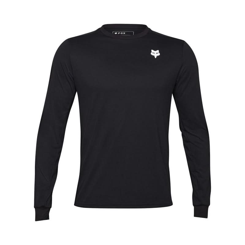 Koszulka Rowerowa Z Długim Rękawem Fox Ranger Dr MD Black | RideHub