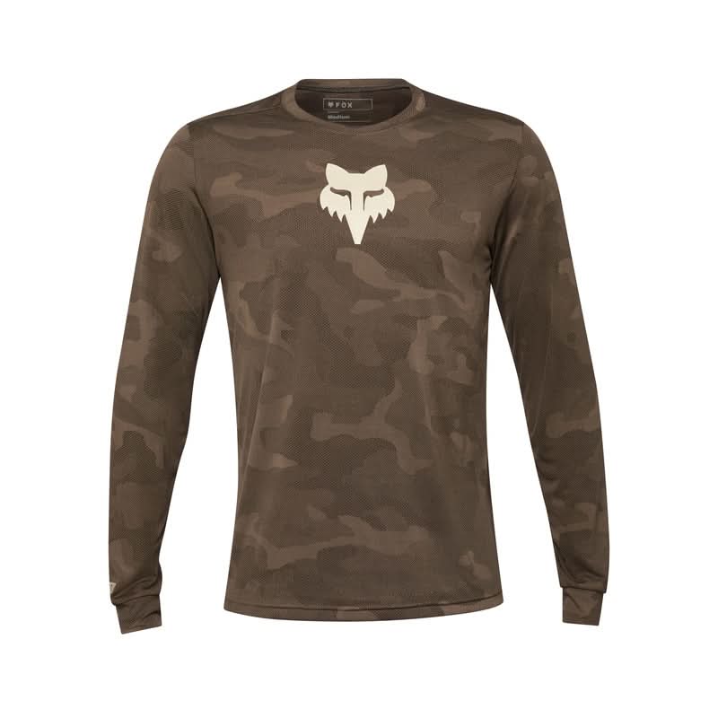 Koszulka Rowerowa Z Długim Rękawem Fox Ranger TruDri Dirt | RideHub