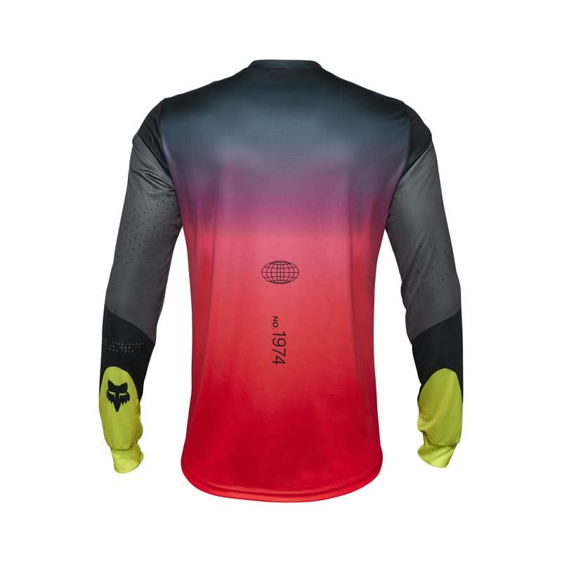 Koszulka Rowerowa Z Długim Rękawem Fox Ranger Revise Black/Pink | RideHub