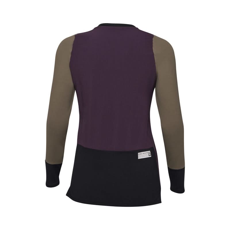 Koszulka Rowerowa Z Długim Rękawem Fox Lady Defend Thermal Dark Purple | RideHub