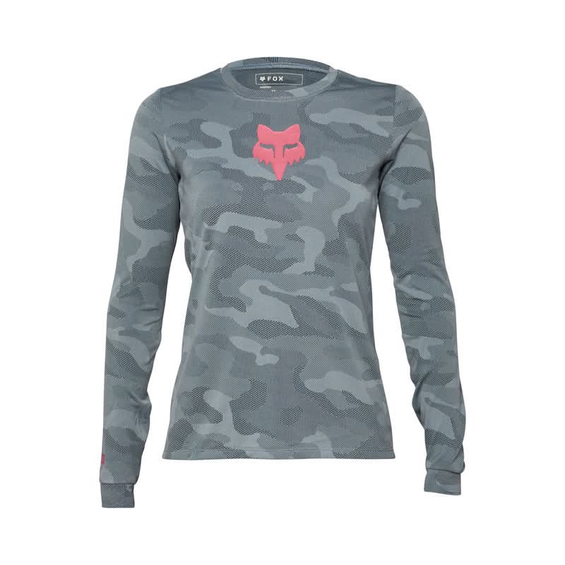 Koszulka Rowerowa Z Długim Rękawem Fox Lady Ranger Tru Dri Cloud Grey | RideHub