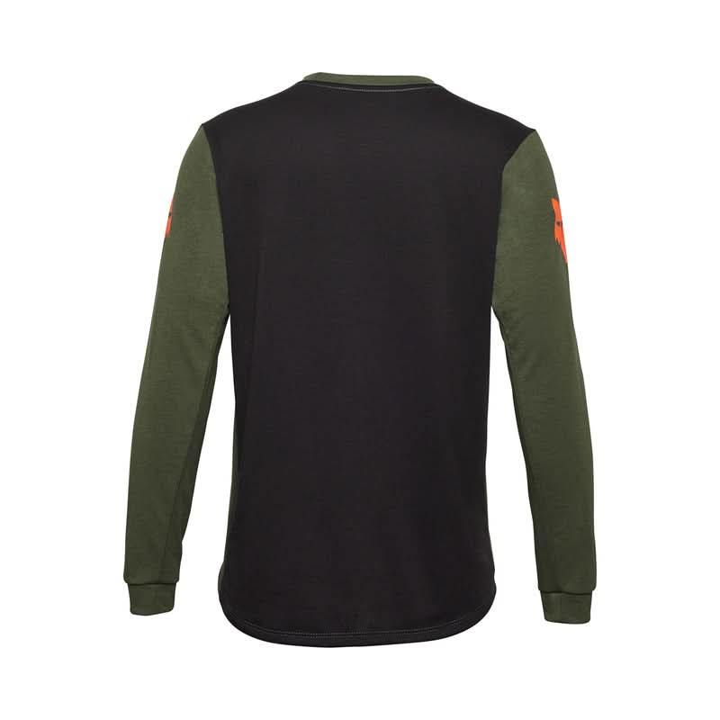 Koszulka Rowerowa Z Długim Rękawem Fox Junior Ranger Aviation Dark Sage | RideHub
