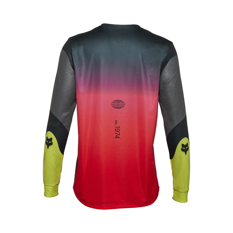 Koszulka Rowerowa Z Długim Rękawem Fox Junior Ranger Revise Black/Pink | RideHub