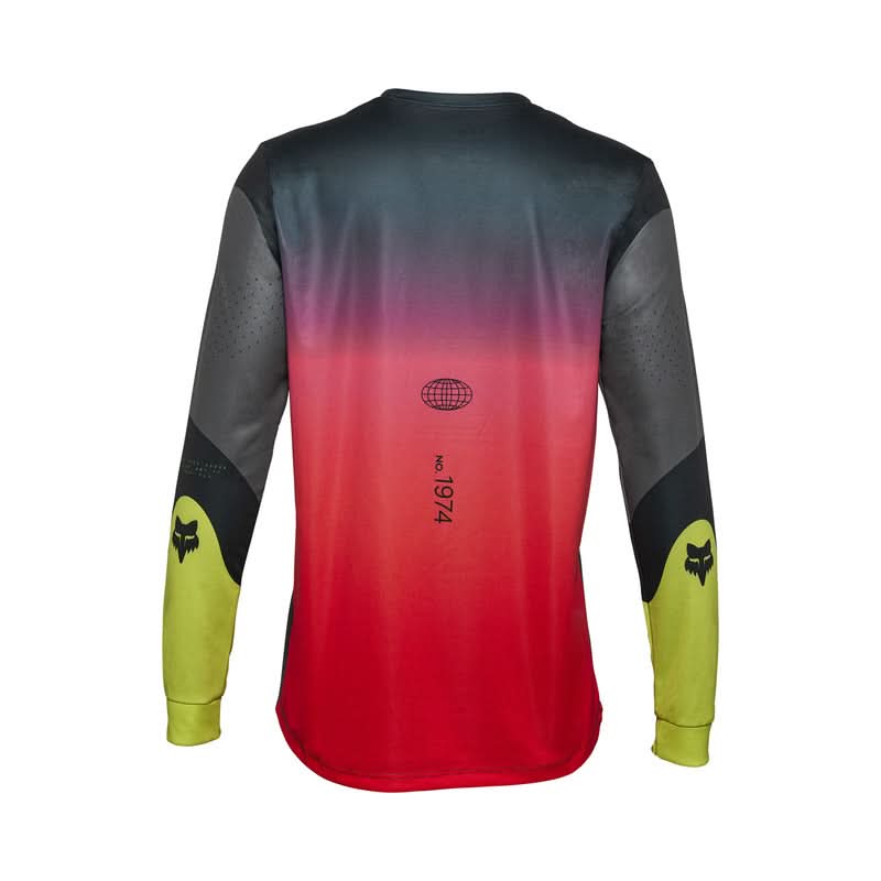 Koszulka Rowerowa Z Długim Rękawem Fox Junior Ranger Revise Black/Pink | RideHub