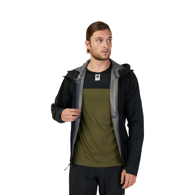 Kurtka Przeciwdeszczowa Fox Defend 3L Black