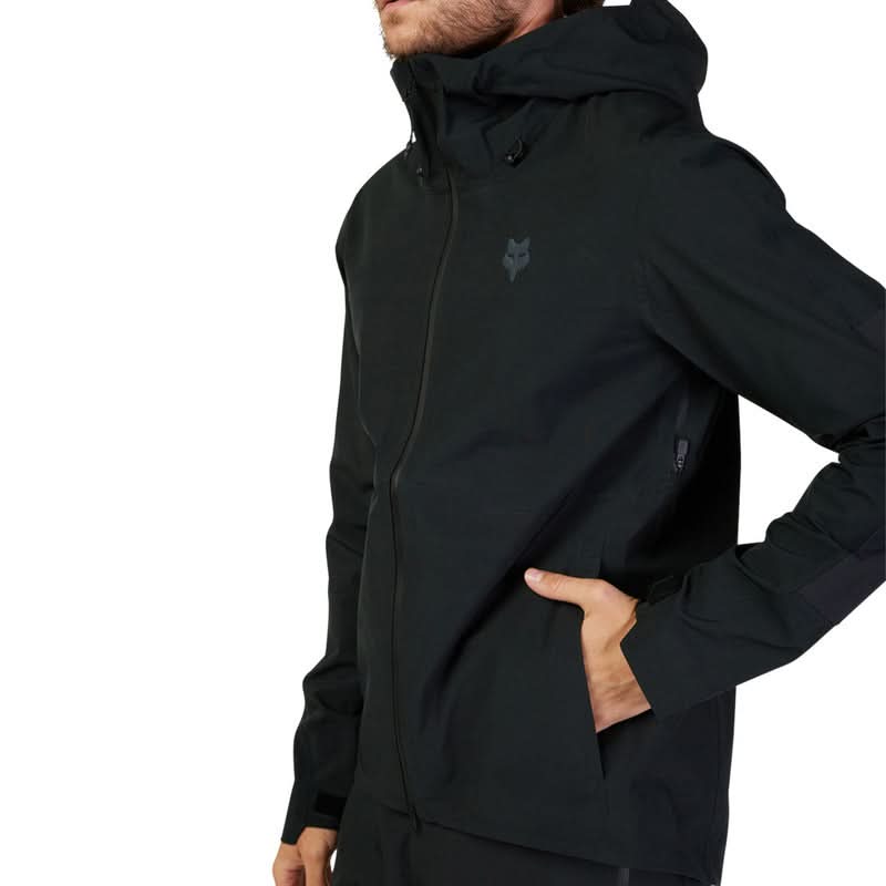 Kurtka Przeciwdeszczowa Fox Defend 3L Black