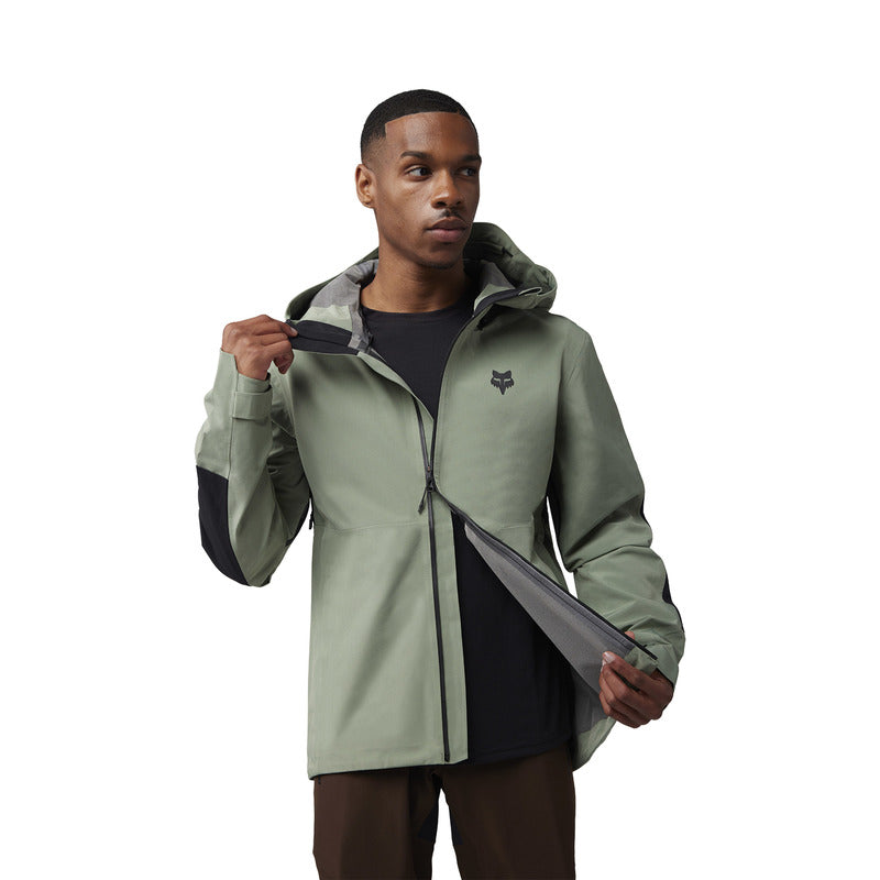 Kurtka Przeciwdeszczowa Fox Defend 3L Moss