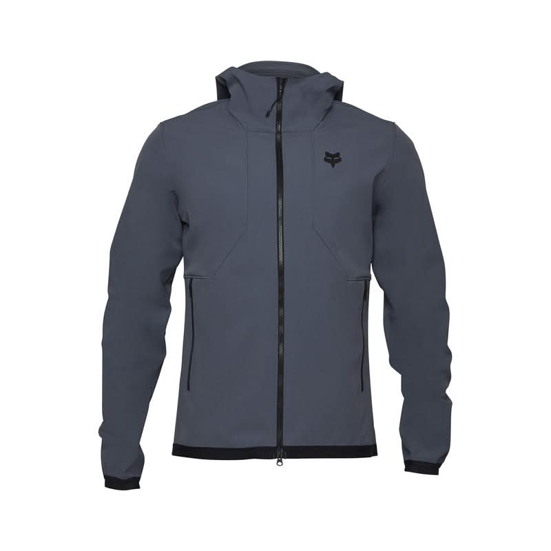 Bluza Rowerowa Z Kapturem Fox Ranger Fire Graphite