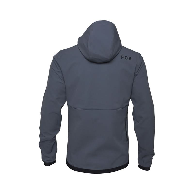 Bluza Rowerowa Z Kapturem Fox Ranger Fire Graphite