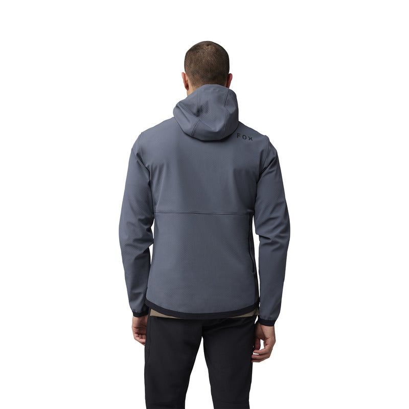 Bluza Rowerowa Z Kapturem Fox Ranger Fire Graphite