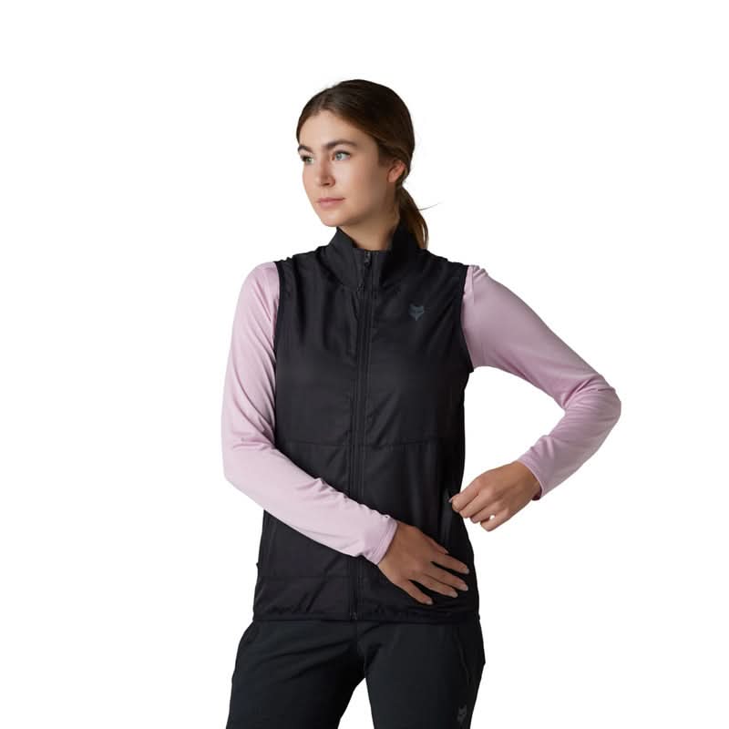 Kamizelka Przeciwdeszczowa Fox Lady Ranger Wind Black