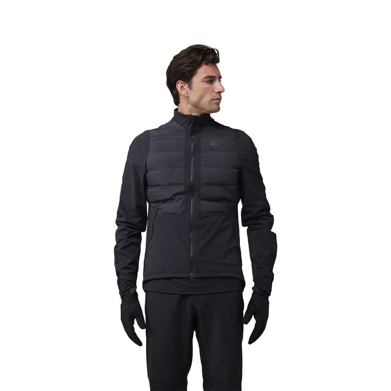 Kurtka Fox Flexair Fire Hybrid Lunar Black