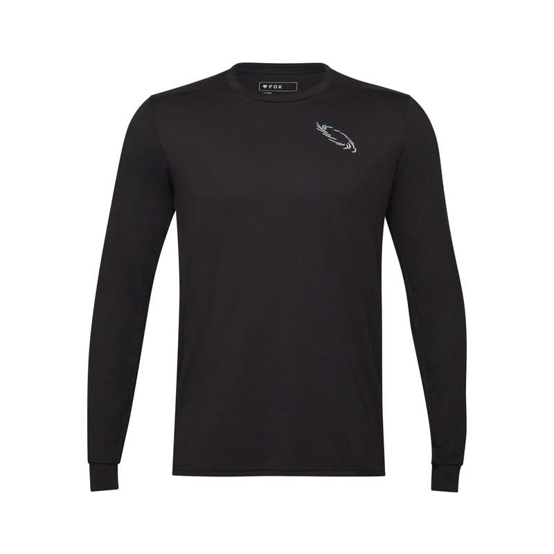 Koszulka Rowerowa Z Długim Rękawem Fox Ranger Dr Md Lunar Black | RideHub