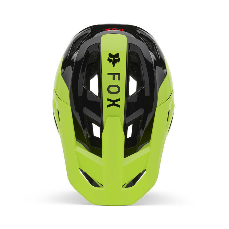 Kask Rowerowy Fox Junior Rampage Barge Fluo Yellow