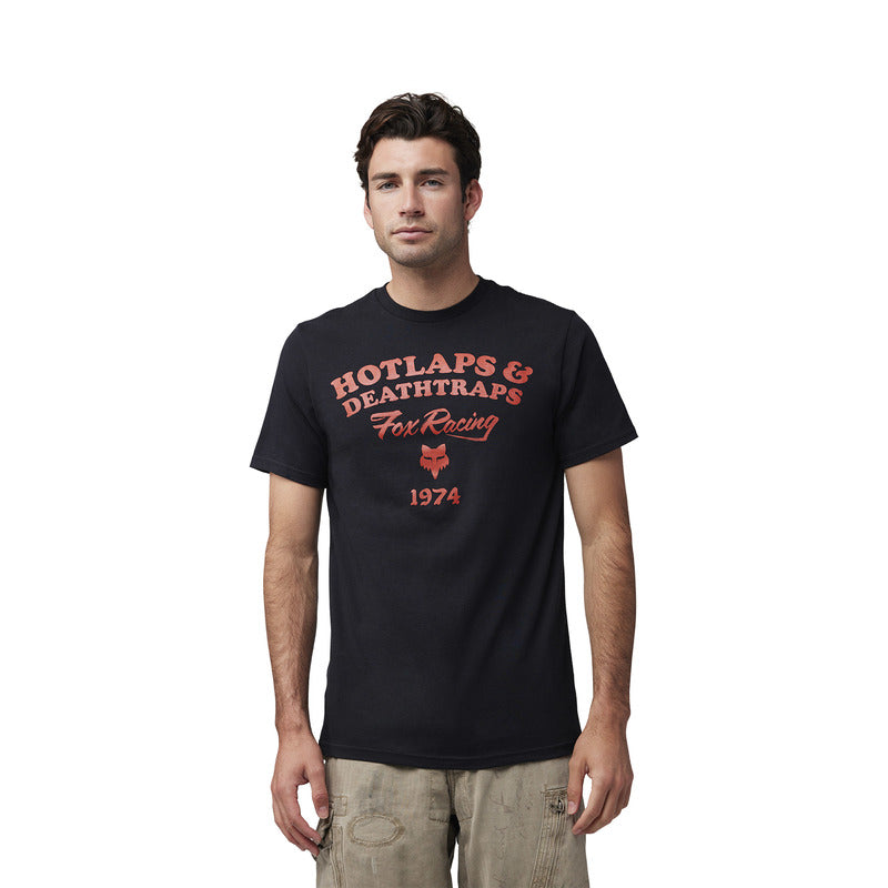 T-Shirt Fox Hotlaps Prem Tee Black