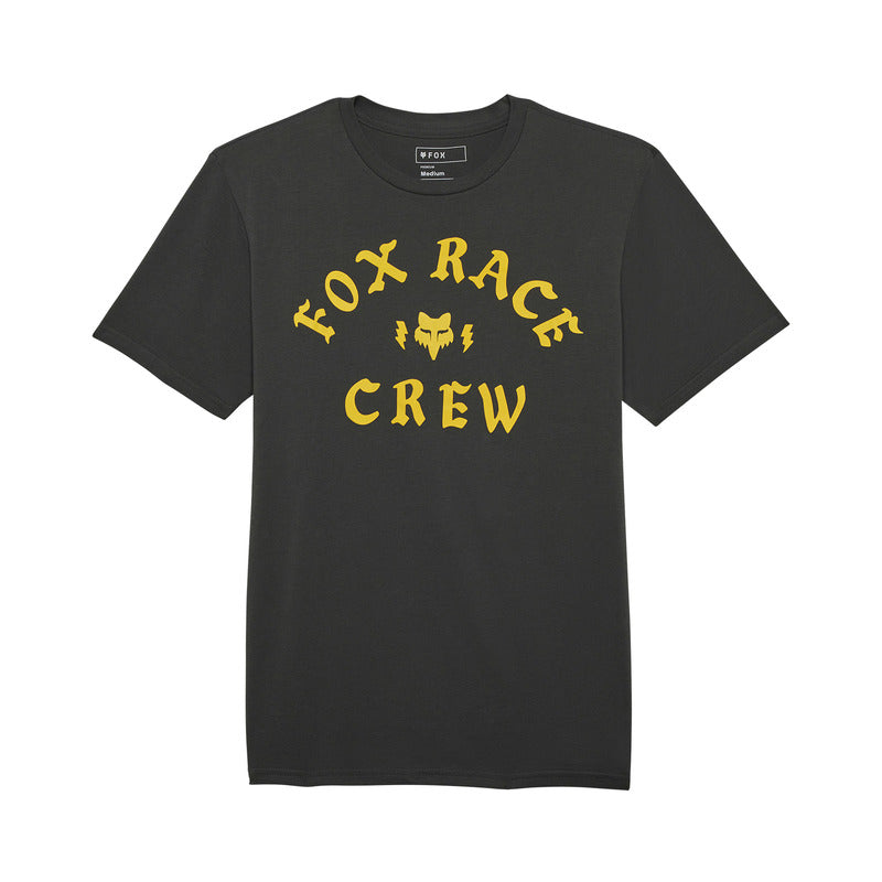 T-Shirt Fox Race Crew Prem Tee Dark Shadow