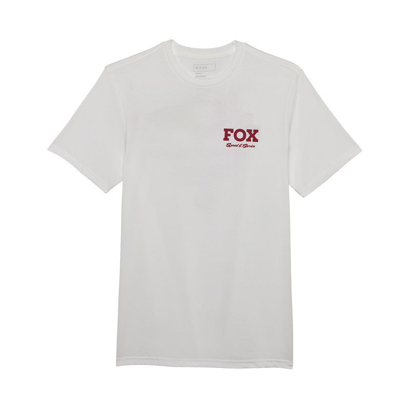 T-Shirt Fox Speed Service Prem Tee Optic White