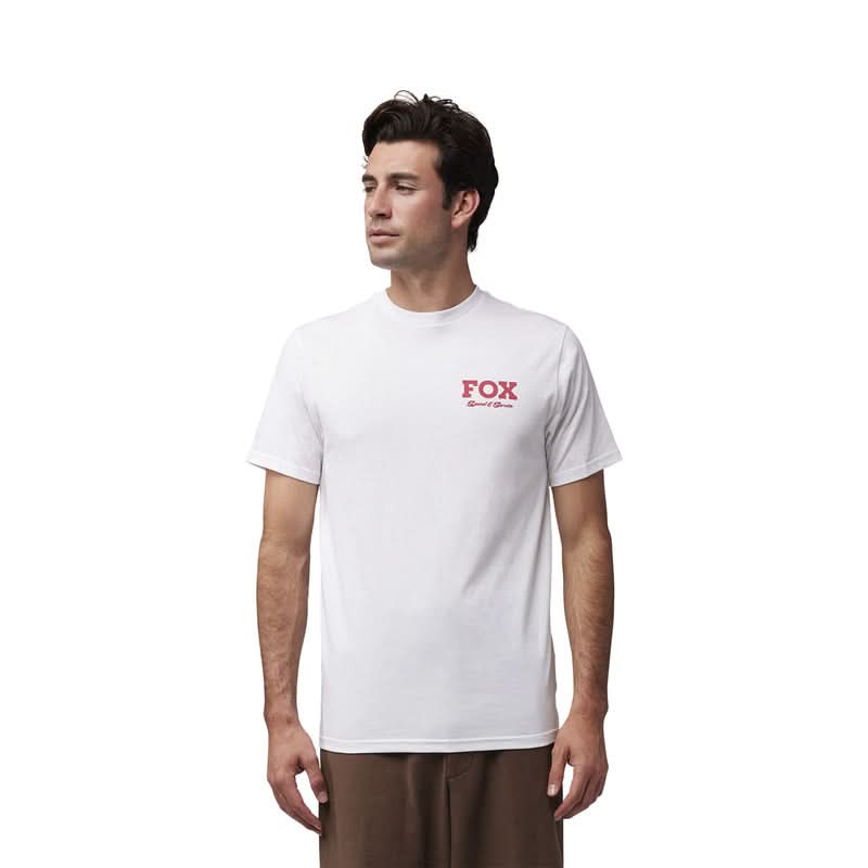 T-Shirt Fox Speed Service Prem Tee Optic White