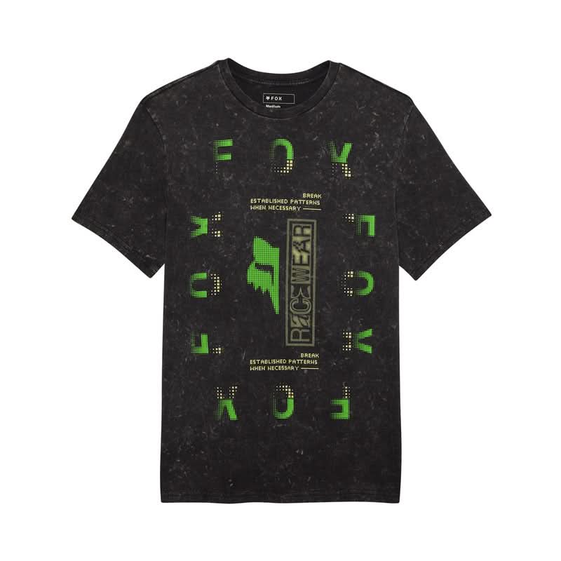 T-Shirt Fox Throttle Prem Tee Black