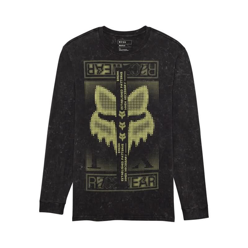 Koszulka Z Długim Rękawem Fox Throttle Prem Tee Black | RideHub