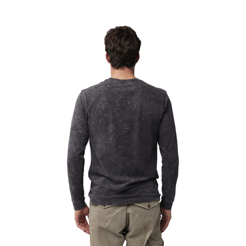 Koszulka Z Długim Rękawem Fox Throttle Prem Tee Black | RideHub