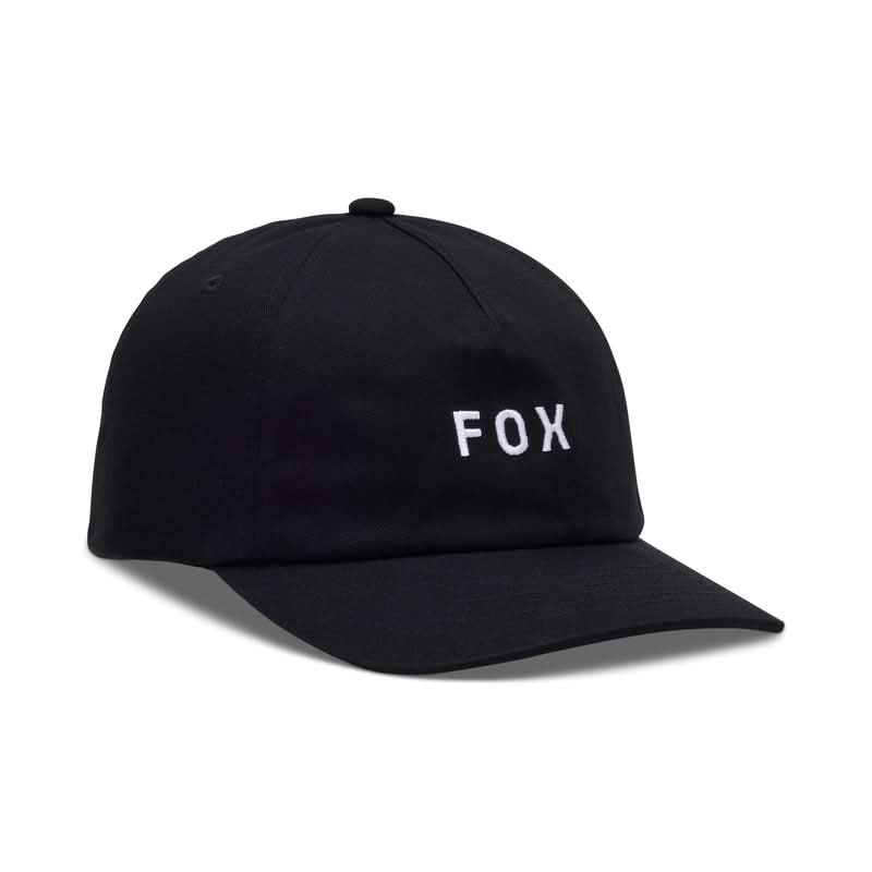 Czapka Z Daszkiem Fox Wordmark Adjustable Black/White