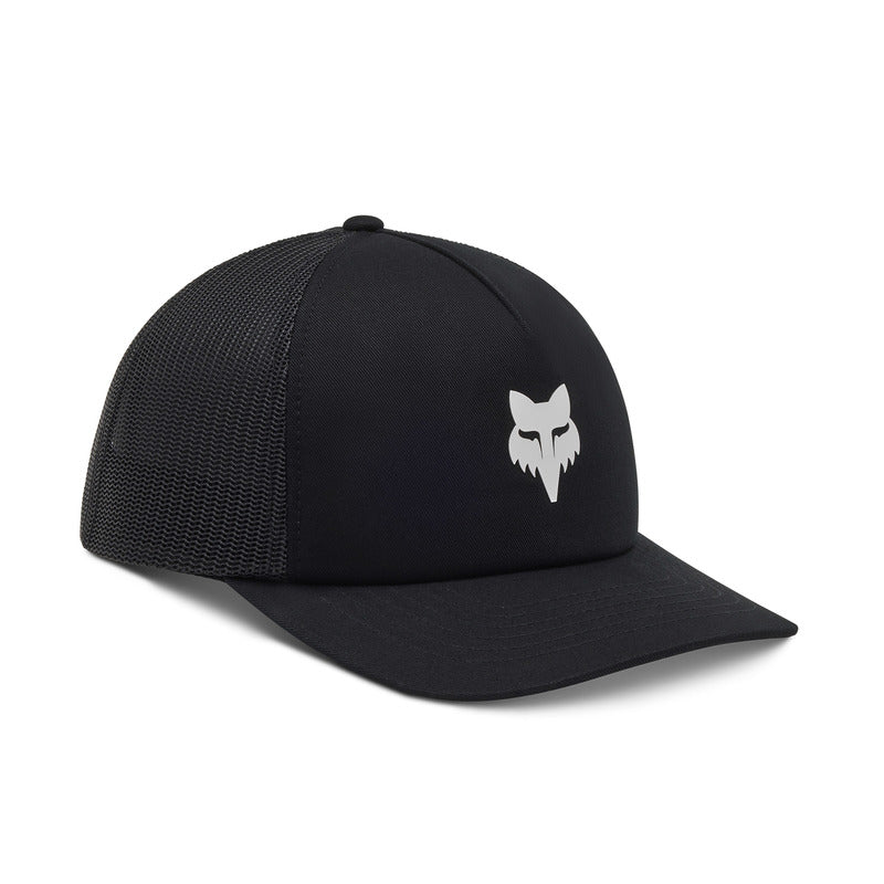 Czapka Z Daszkiem Fox Fox Head Trucker Black