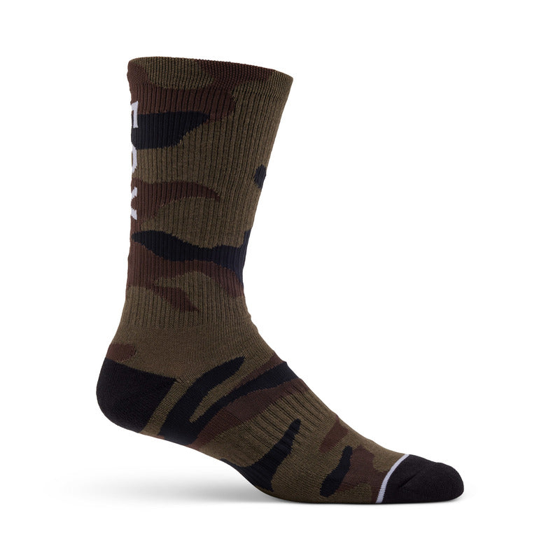 Skarpety Fox Camo Crew Sock Green Camo | RideHub