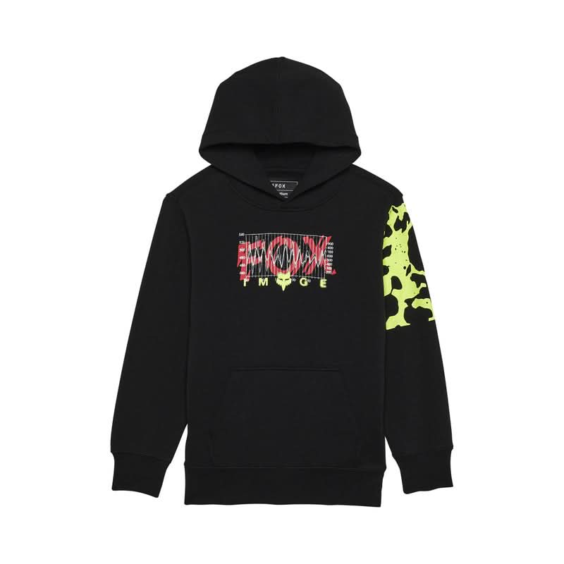 Bluza Z Kapturem Fox Junior Energy Fleece Po Black