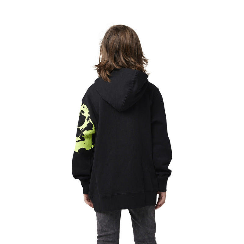 Bluza Z Kapturem Fox Junior Energy Fleece Po Black