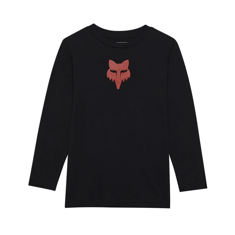 Koszulka Z Długim Rękawem Fox Junior Heritage Black