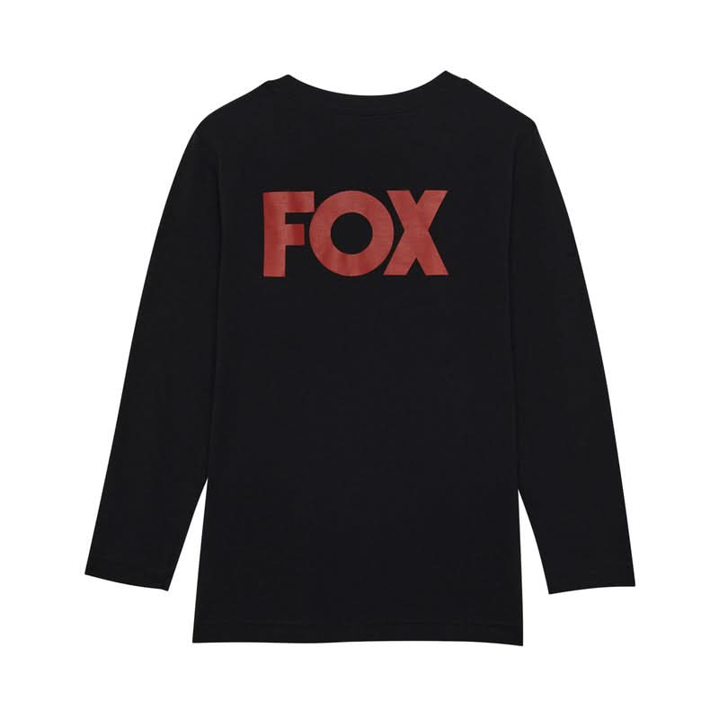 Koszulka Z Długim Rękawem Fox Junior Heritage Black