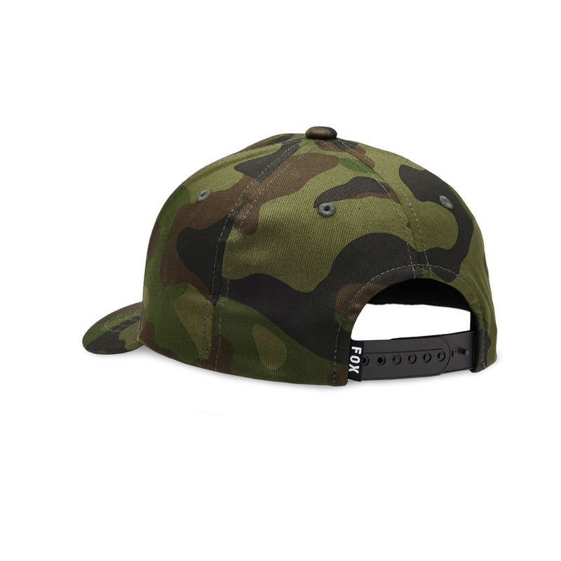 Czapka Z Daszkiem Fox Junior Fox Head Camo 110 Sb Green Camo
