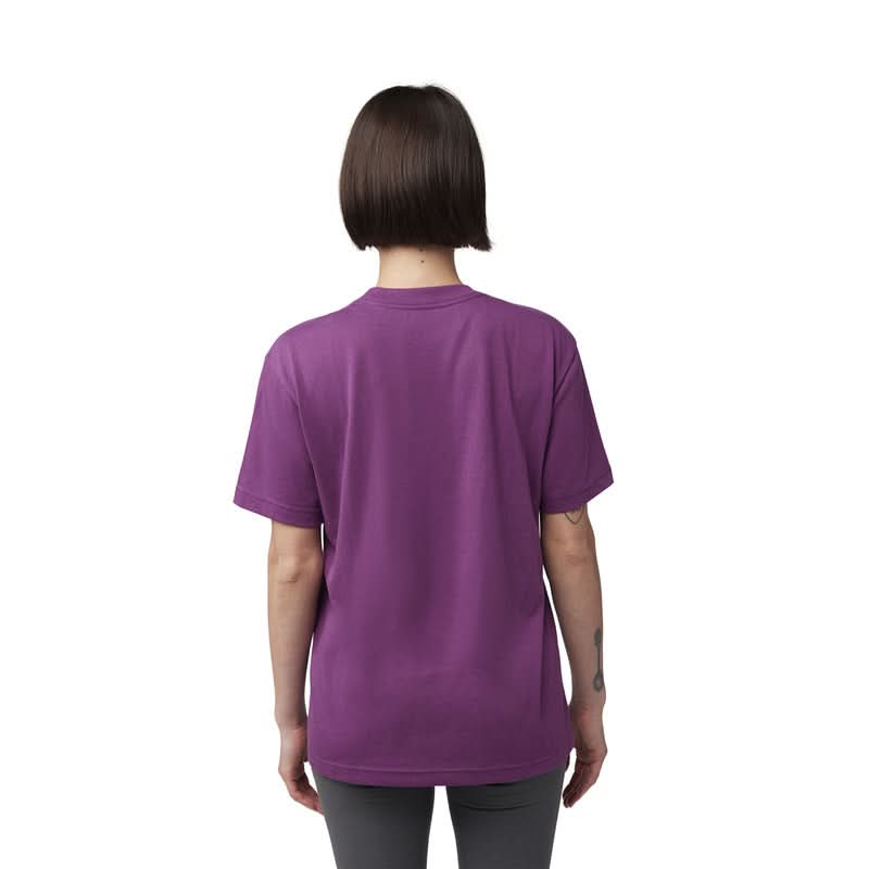 T-Shirt Fox Lady Head Tee Sangria