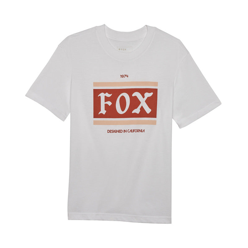 T-Shirt Fox Lady Heritage Tee White