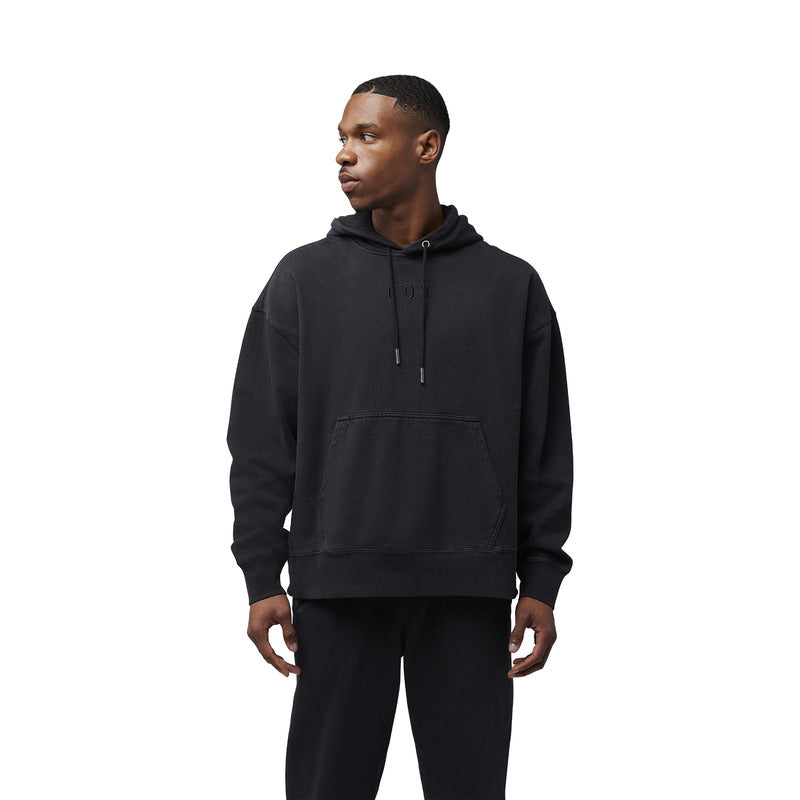 Bluza Z Kapturem Fox Wordmark Oversized Fleece Po Black